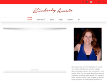 Tablet Screenshot of kimberlyamato.com